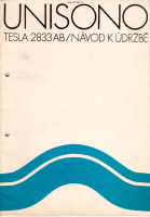 Tesla 2833ab - Navod k udrzbe 